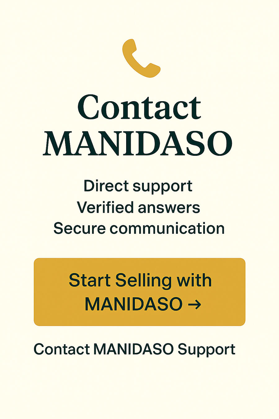 MANIDASO Mart – Verified Marketplace